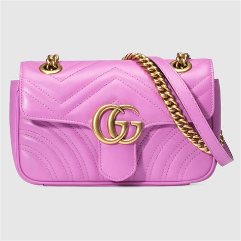 used pink gucci bag|gucci marmont mini bag pink.